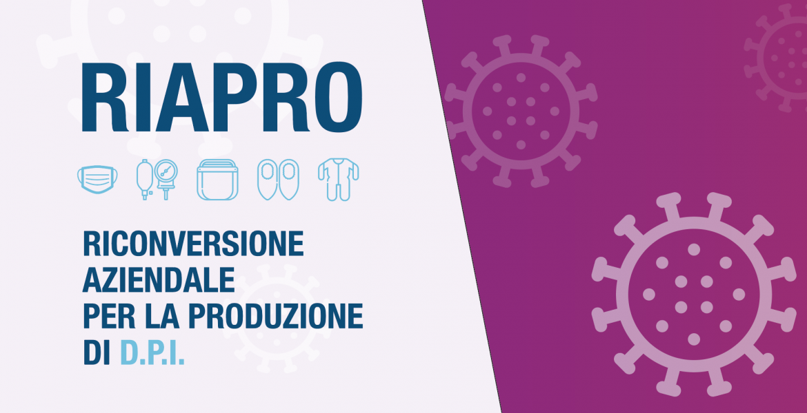 Riapro. Riconversione aziendale per la produzione di D.P.I.
