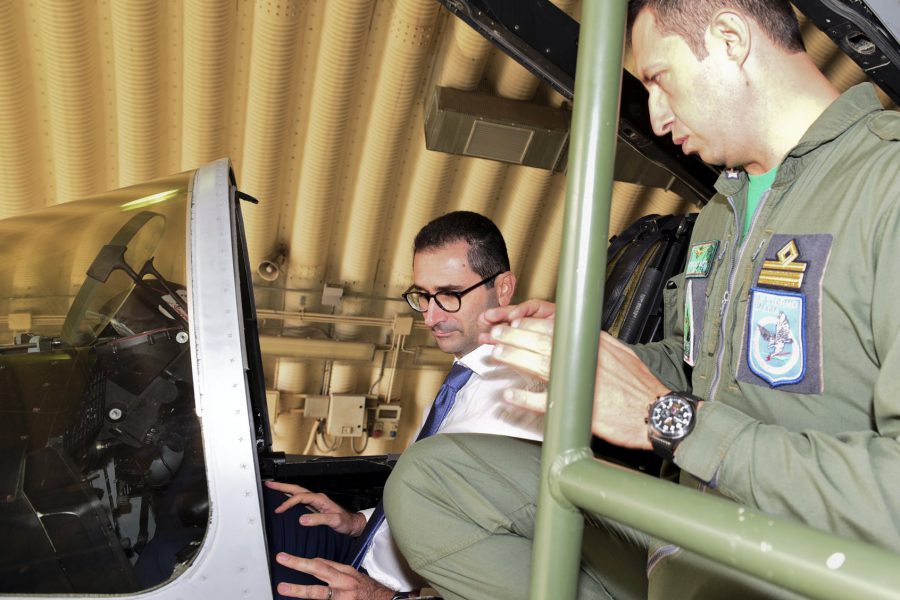 Il rettore visita il 36esimo Stormo