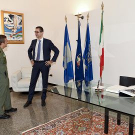 Il rettore visita il 36esimo Stormo