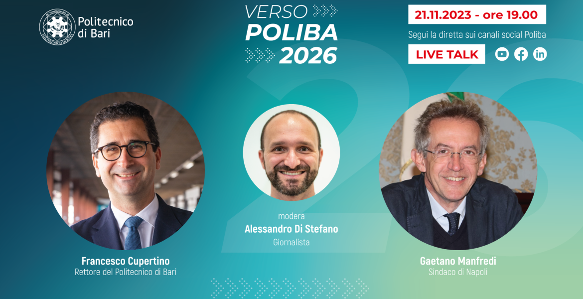 Verso Poliba 2026 Gaetano Manfredi