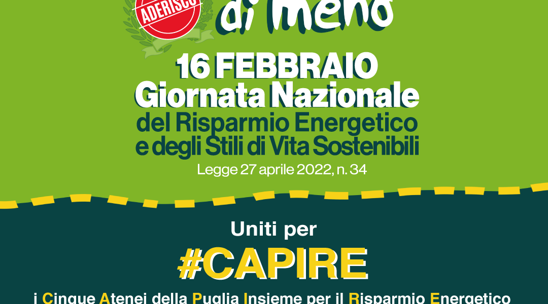 M'illumino di meno 2024