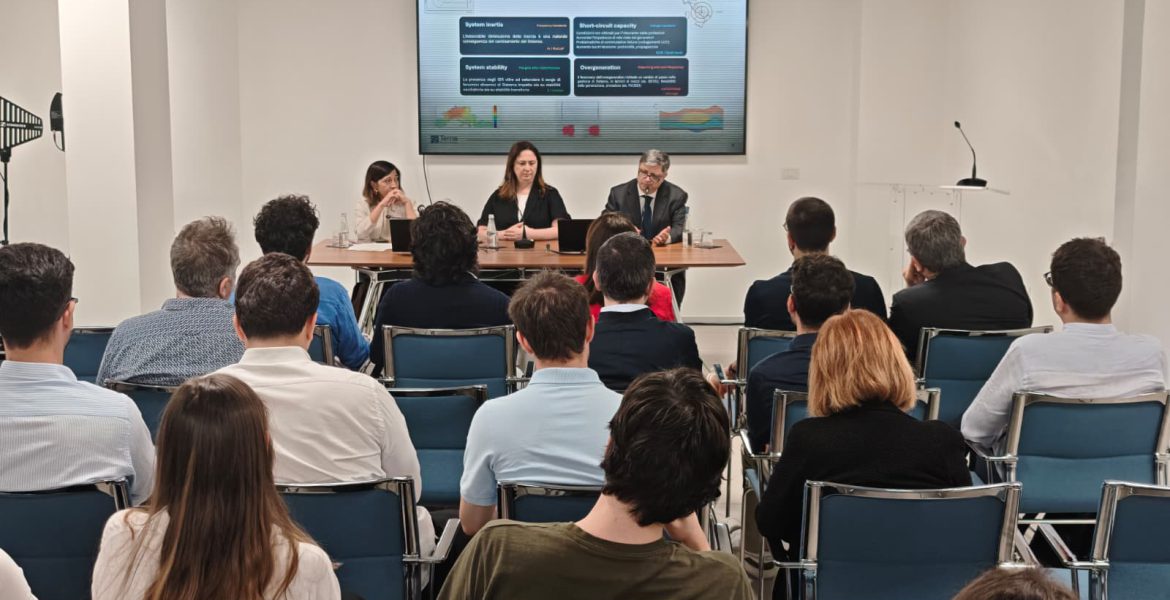 Altro momento. Al centro la prof. Di Roma